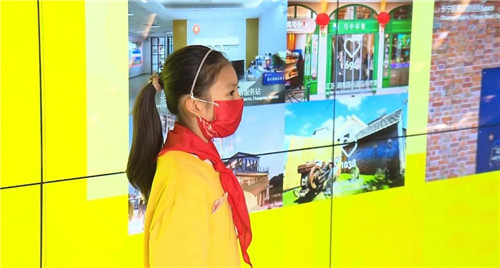 新华社区活跃着一批“小小城市导赏员”